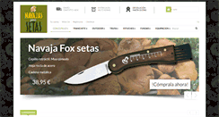 Desktop Screenshot of navajasparasetas.com